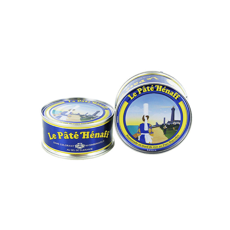 LOT DE 2, Le Pâté Hénaff, Série Limitée Hortense Pays Bigouden - 2x154g