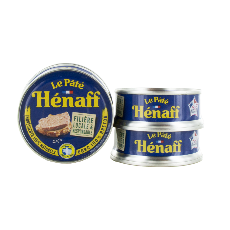 LOT DE 3, Le Pâté Hénaff - 3x78g