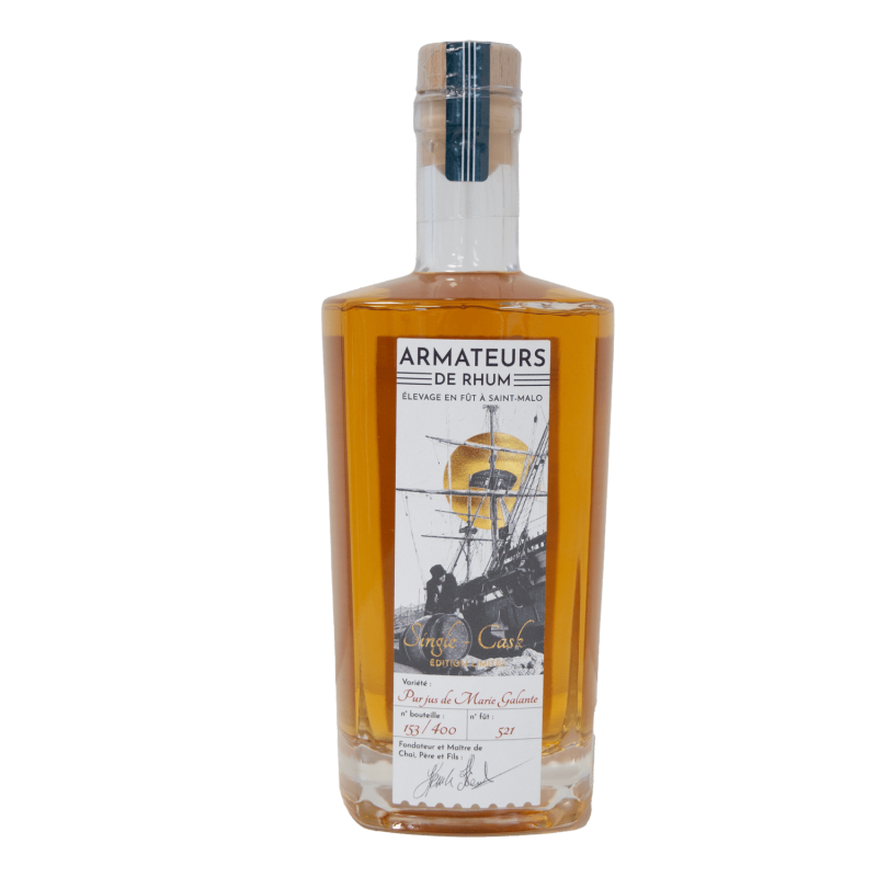 Rhum malouin single cask - 50CL