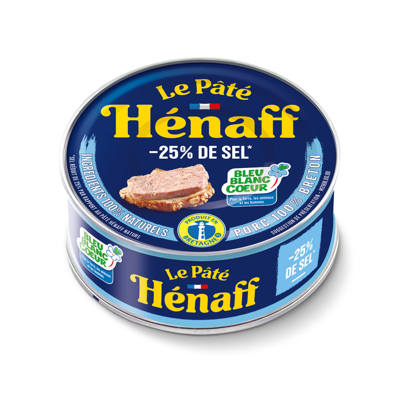 Pâté Hénaff -25% de sel