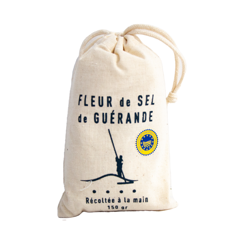 Sachet de fleur de sel de Guérande 500g – Les 11 hermines