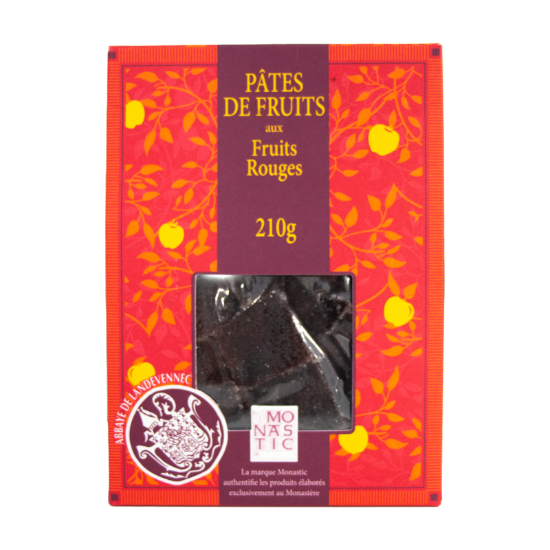 Pâtes de fruits rouges 210G