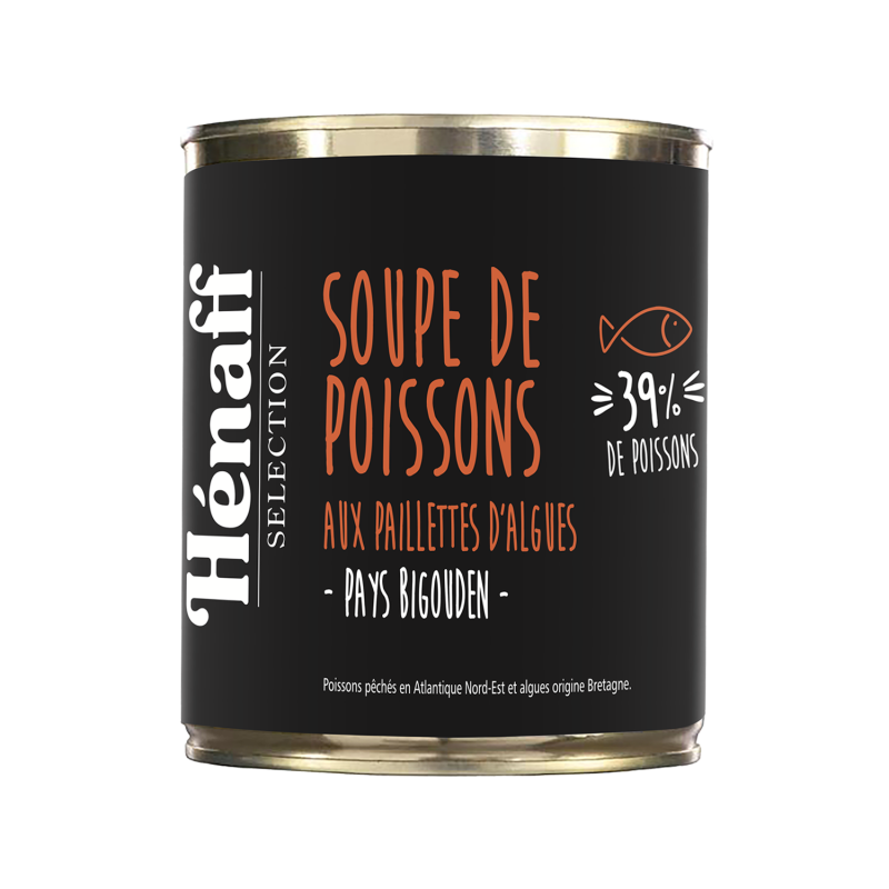 Soupe de poisson aux algues - Hénaff