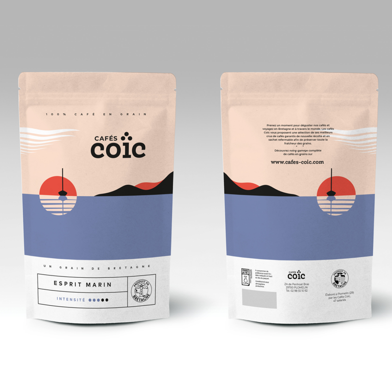 CAFE ESPRIT MARIN EN GRAINS - 250G CAFE ESPRIT MARIN EN GRAINS - 250G