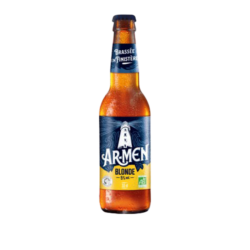 Bière Ar-Men Blonde Bio 33cL