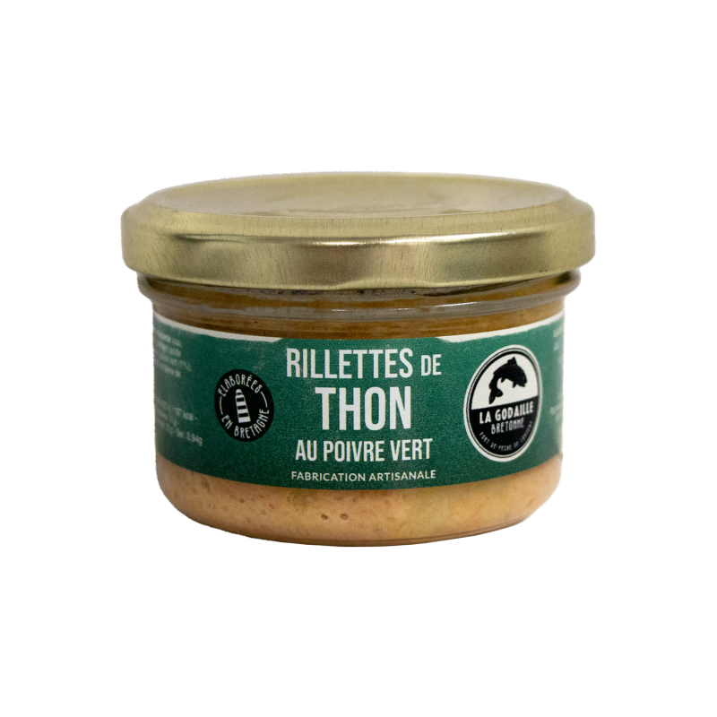 Rillettes de thon au poivre vert - 90G