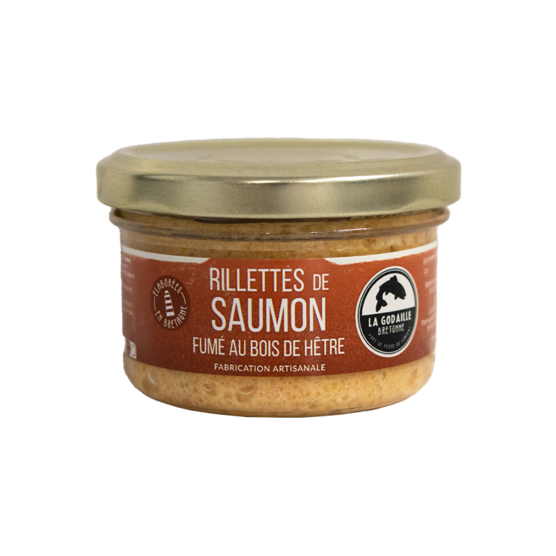 Rillettes de saumon fumé au bois de hêtre