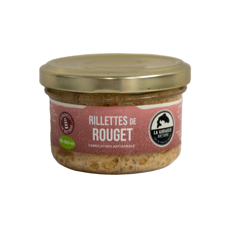 Rillettes de rouget bio - 90g