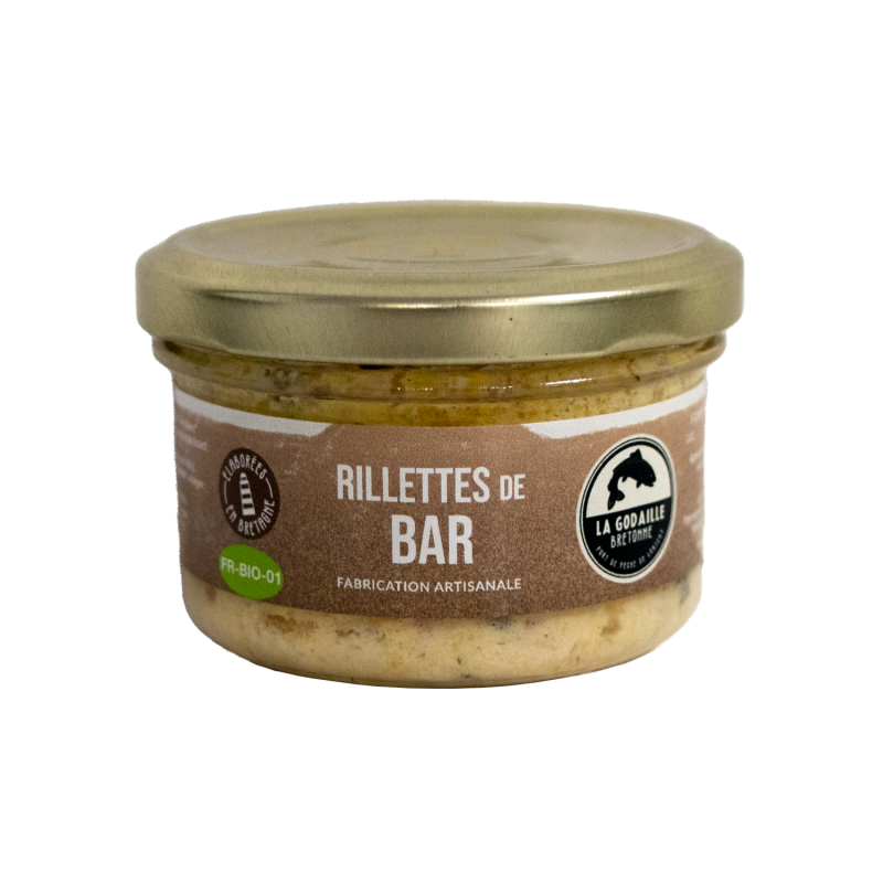 Rillettes de bar bio