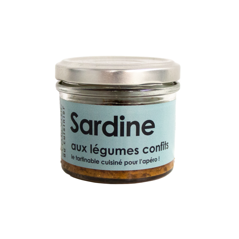 SARDINE AUX LEGUMES CONFITS - 80G