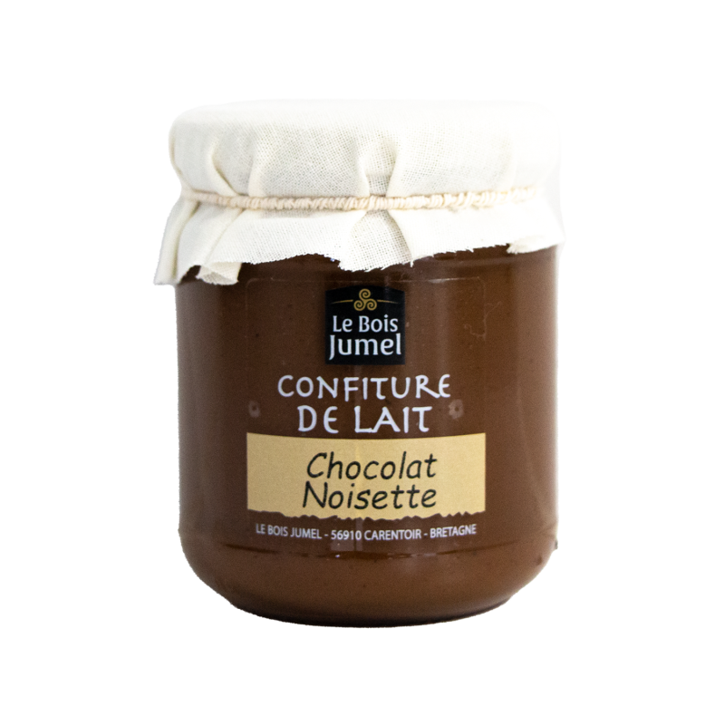 Confiture de lait chocolat noisette - 250G