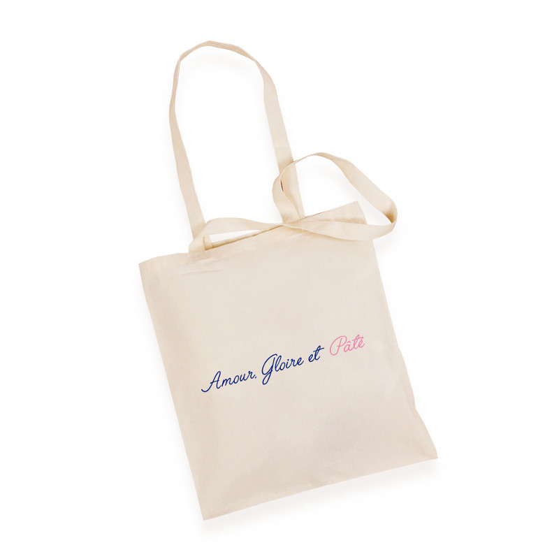 Tote Bag "Amour Gloire et Pâté" - Hénaff Tote Bag "Amour Gloire et Pâté" - Hénaff
