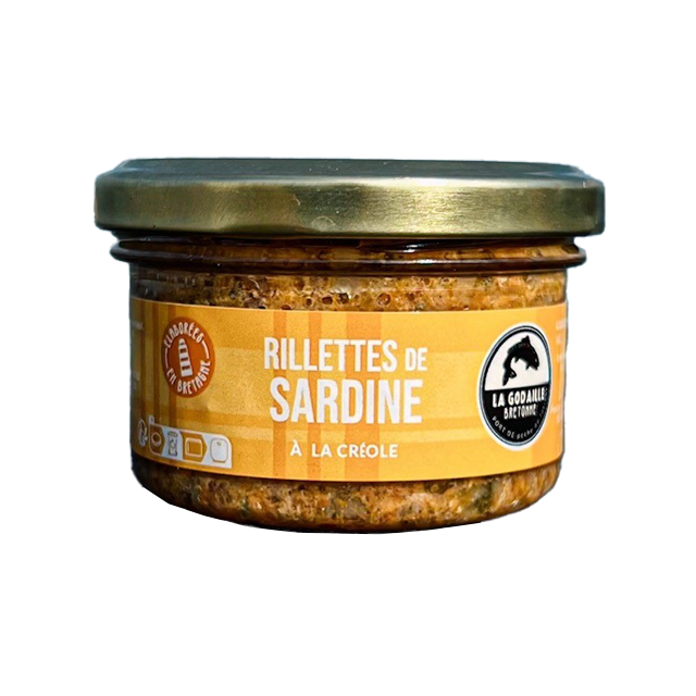 Rillettes de sardine façon créole - 90G