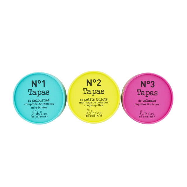 Lot de Tapas 1,2,3