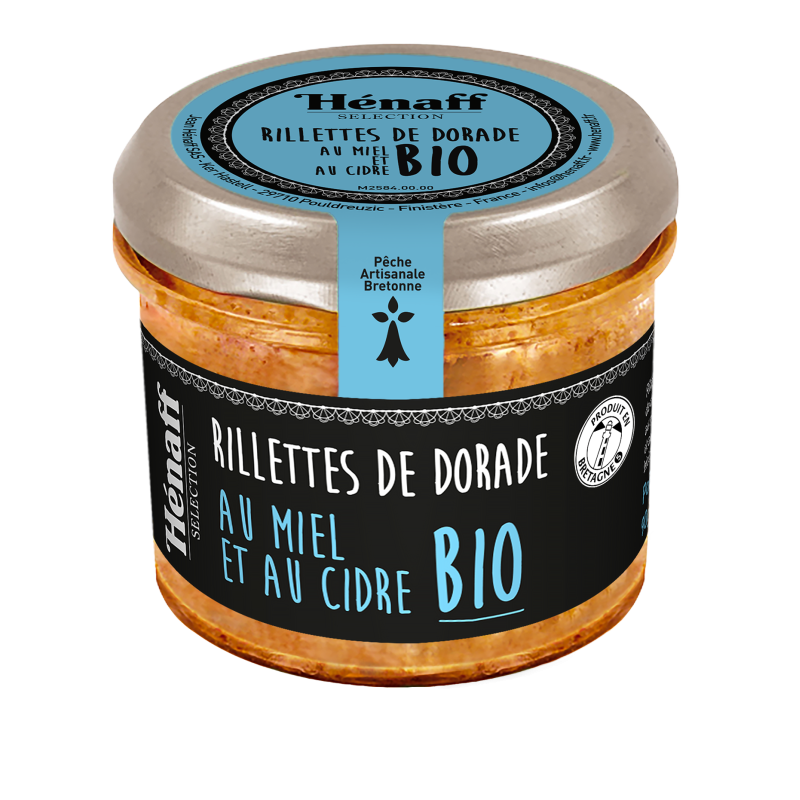 Rillettes de dorade miel et cidre BIO