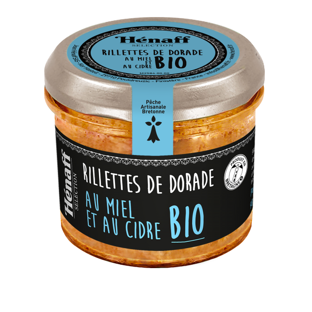 Rillettes de dorade miel et cidre BIO