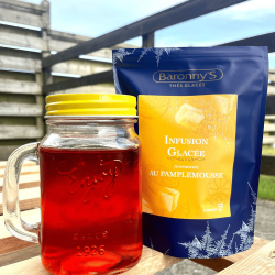 Infusion glacée pamplemousse - 8 sachets