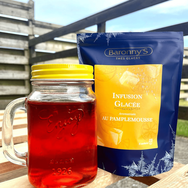 Infusion glacée pamplemousse - 8 sachets