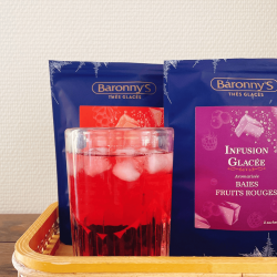 Infusion glacée baies, fruits rouges - 8 sachets