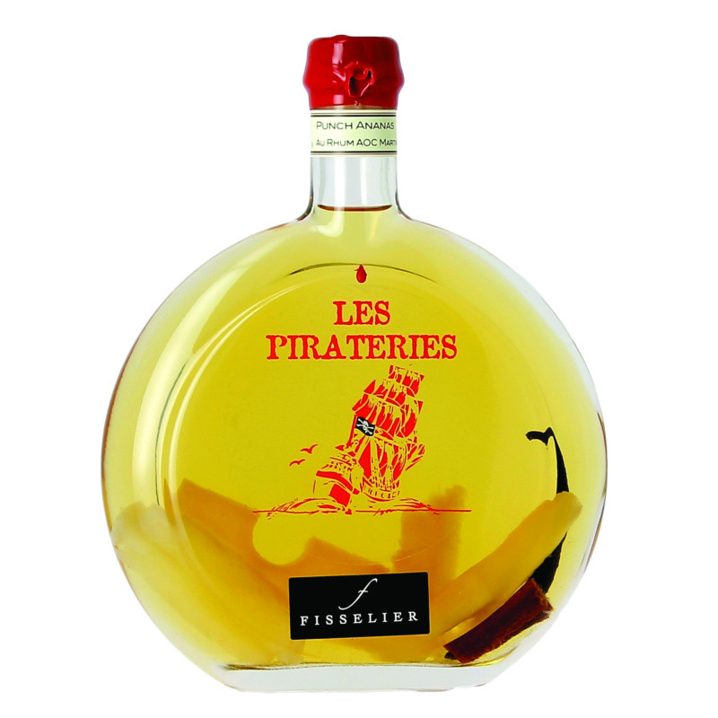 Rhum arrangé - Pirateries Ananas 50 cl