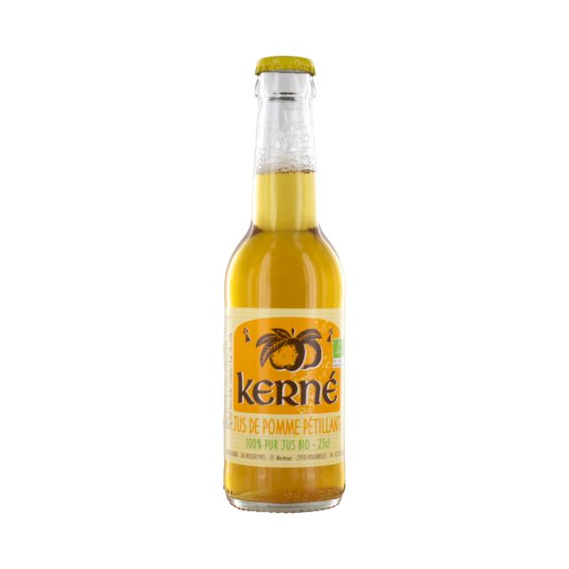 Jus de Pomme pétillant Bio 25cl