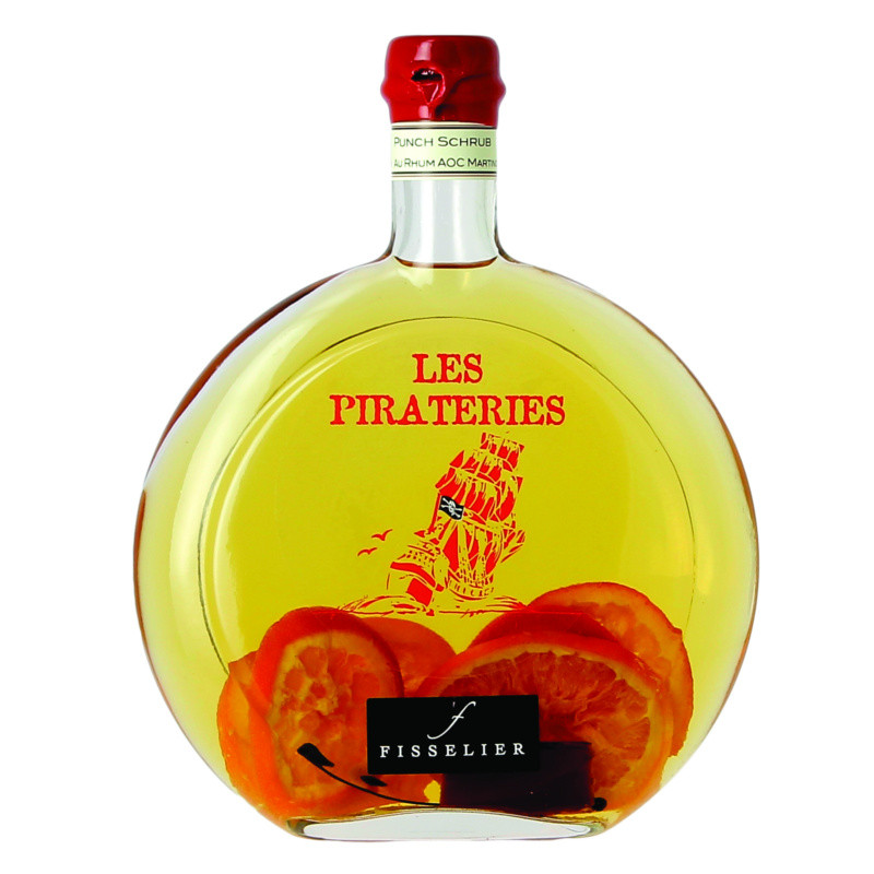 Rhum arrangé - Pirateries Schrub 50 cl