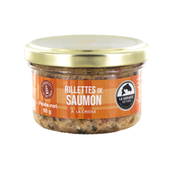 Rillettes de saumon façon créole - 90g