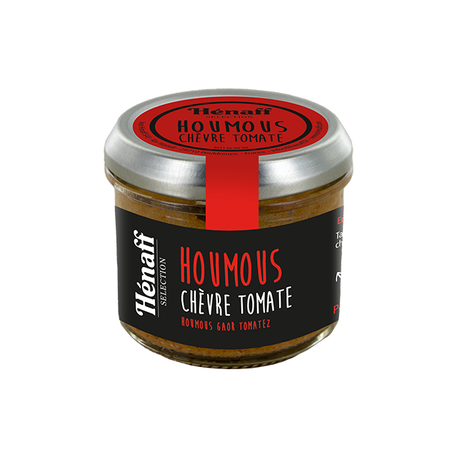 Tartinable houmous chèvre tomate Hénaff Sélection 90g
