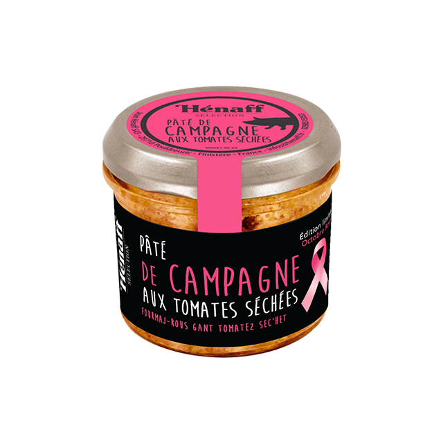 Pâté de campagne aux tomates séchées Hénaff Sélection 90g