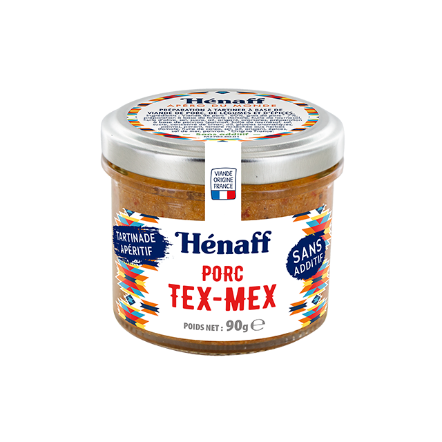 Tartinade Porc Mexicain Hénaff- 90g