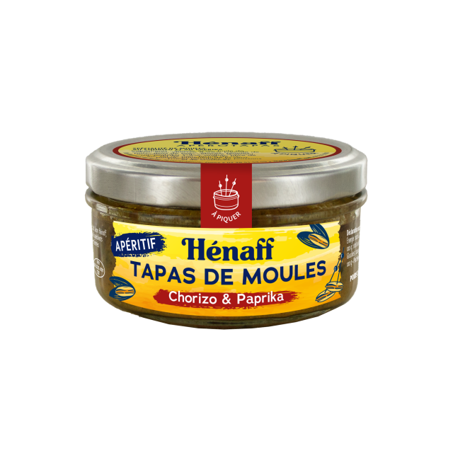 Tapas moules chorizo & paprika Hénaff