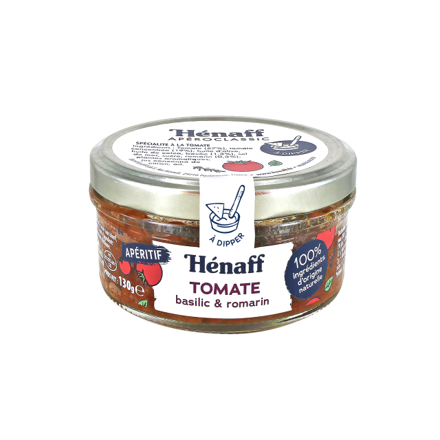 Tartinable de Tomate, basilic romarin Hénaff - 130g