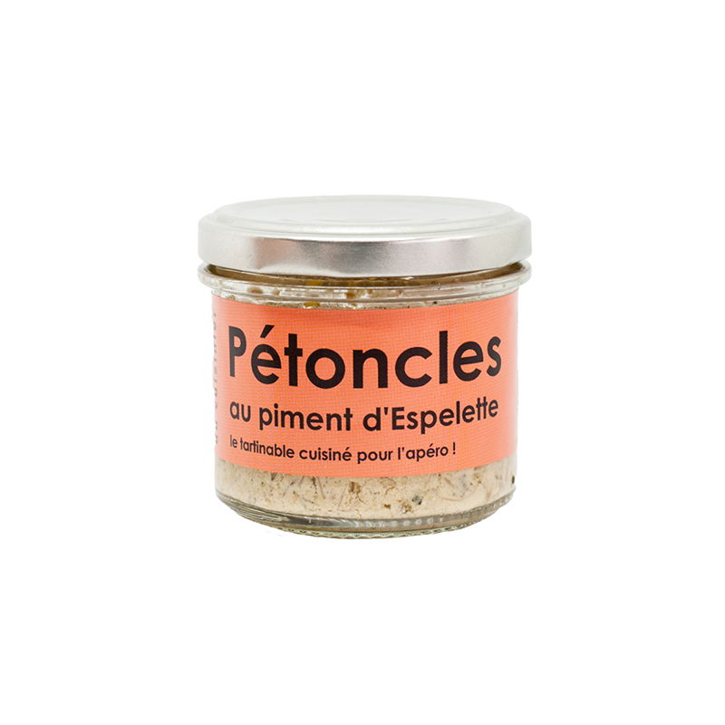 Tartinable de Pétoncles au piment d'Espelette - L'Atelier du Cuisinier - 80g