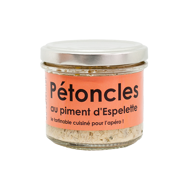Tartinable de Pétoncles au piment d'Espelette - L'Atelier du Cuisinier - 80g