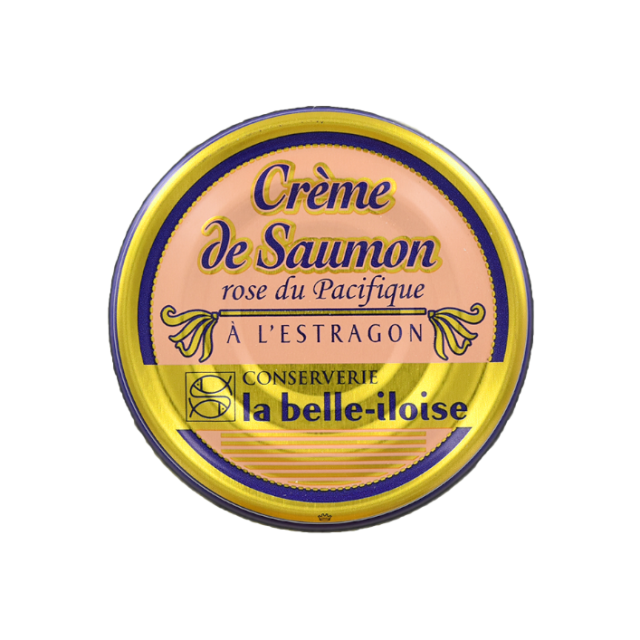 Crème de Saumon rose du Pacifique à l’estragon - Conserverie La Belle Iloise - 60 g