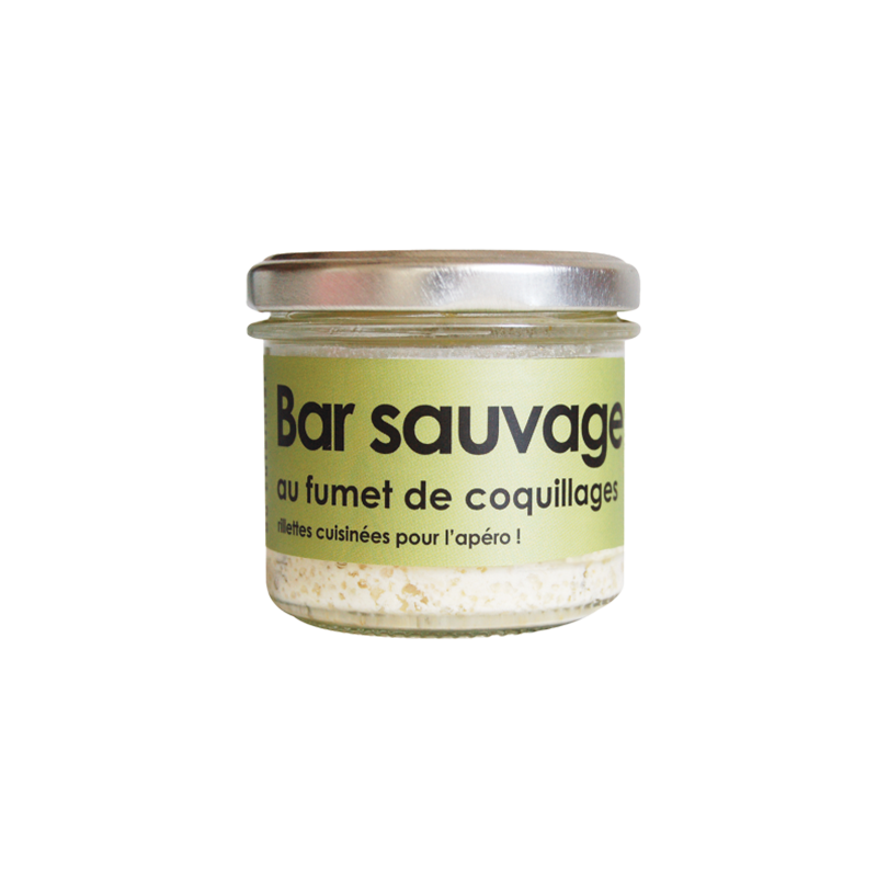 Bar sauvage au fumet de coquillages - L'Atelier du cuisinier - 80g