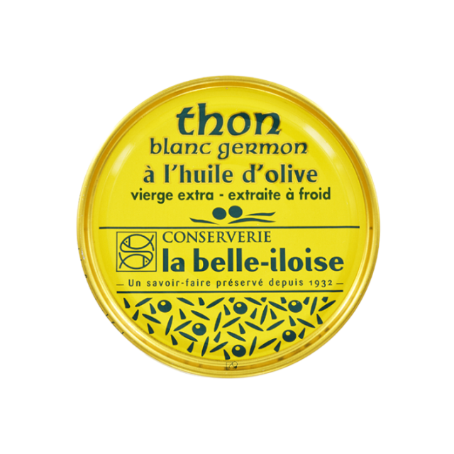 Thon blanc germon à l'huile d'olive vierge extra - La Conserverie Belle Iloise -160 g