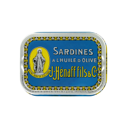 Sardines à l'huile d'olive Hénaff - 115g