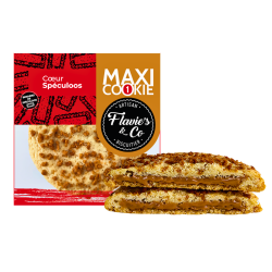 Maxi cookie, fourré au spéculoos