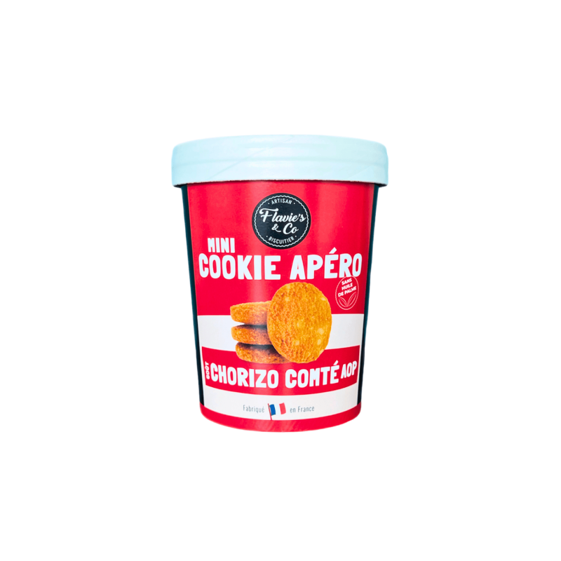 Mini cookies au chorizo et au comté A.O.P