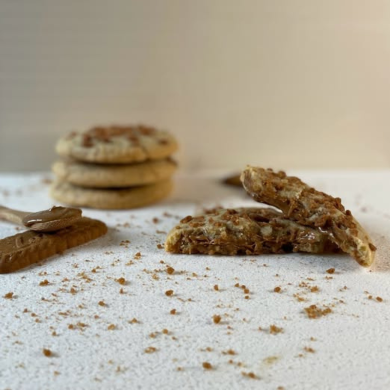 Maxi cookie, fourré au spéculoos Maxi cookie, fourré au spéculoos