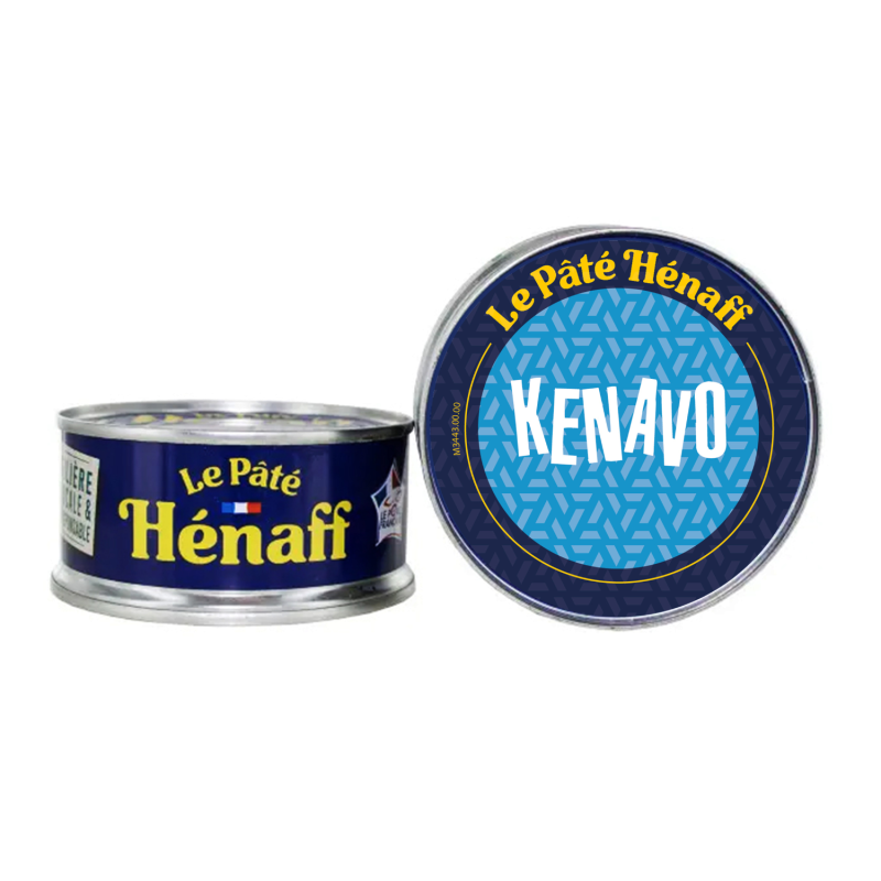 Lot de 2, Le Pâté Hénaff "KENAVO"