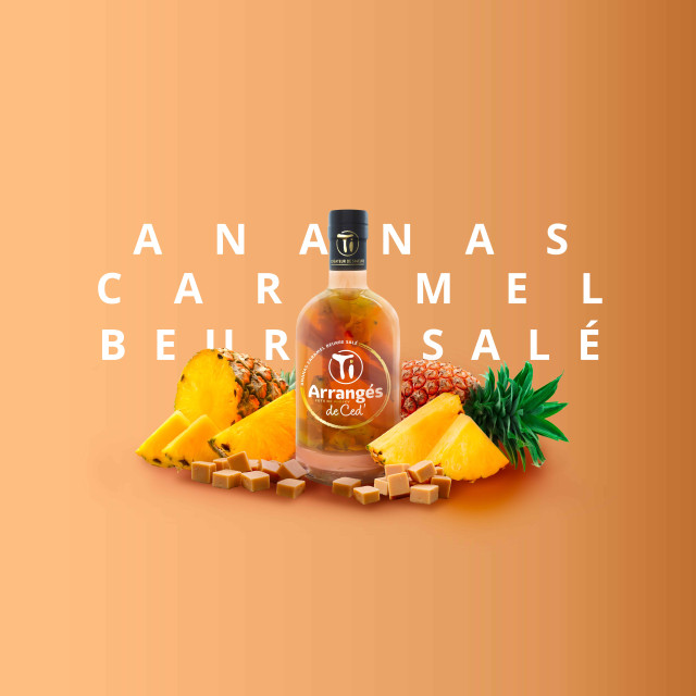 Rhum arrangé ananas caramel...