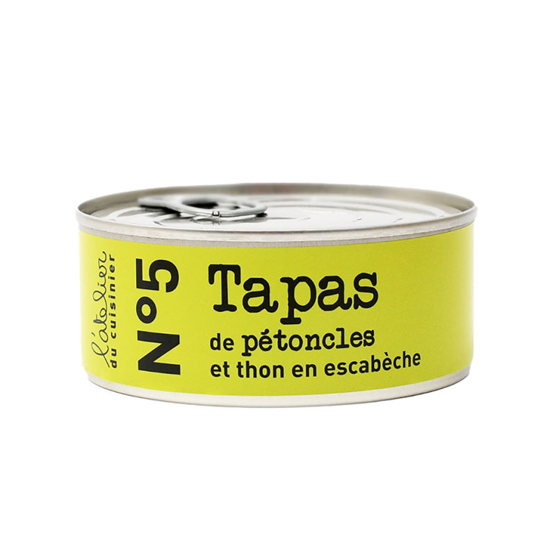 N°5 Tapas de pétoncles et thon en escabèche - 215g