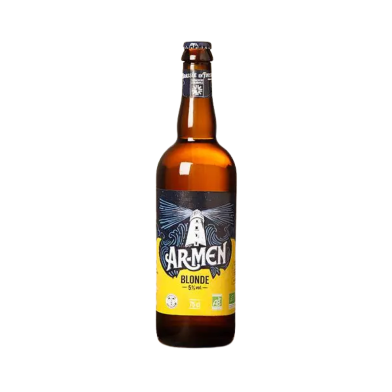 Bière Ar-Men blonde BIO - 75cl