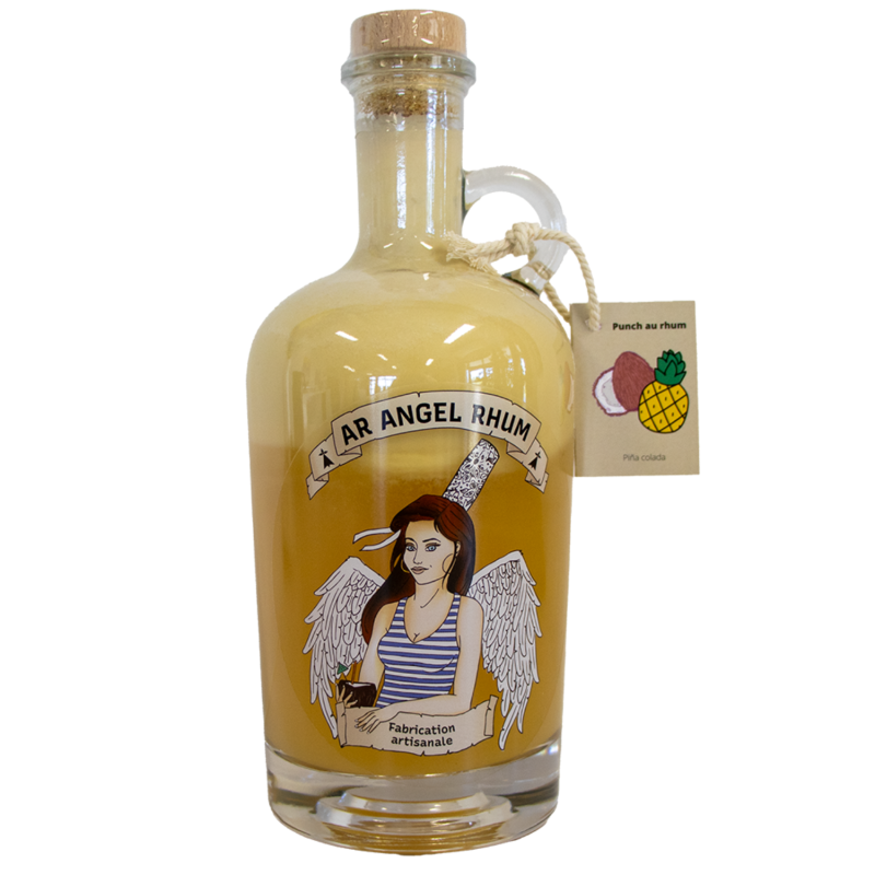 Rhum arrangé à la piña colada 70cl - Ar Angel