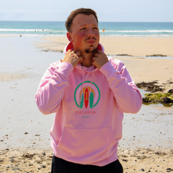 Sweat Hénaff After Surf Rose