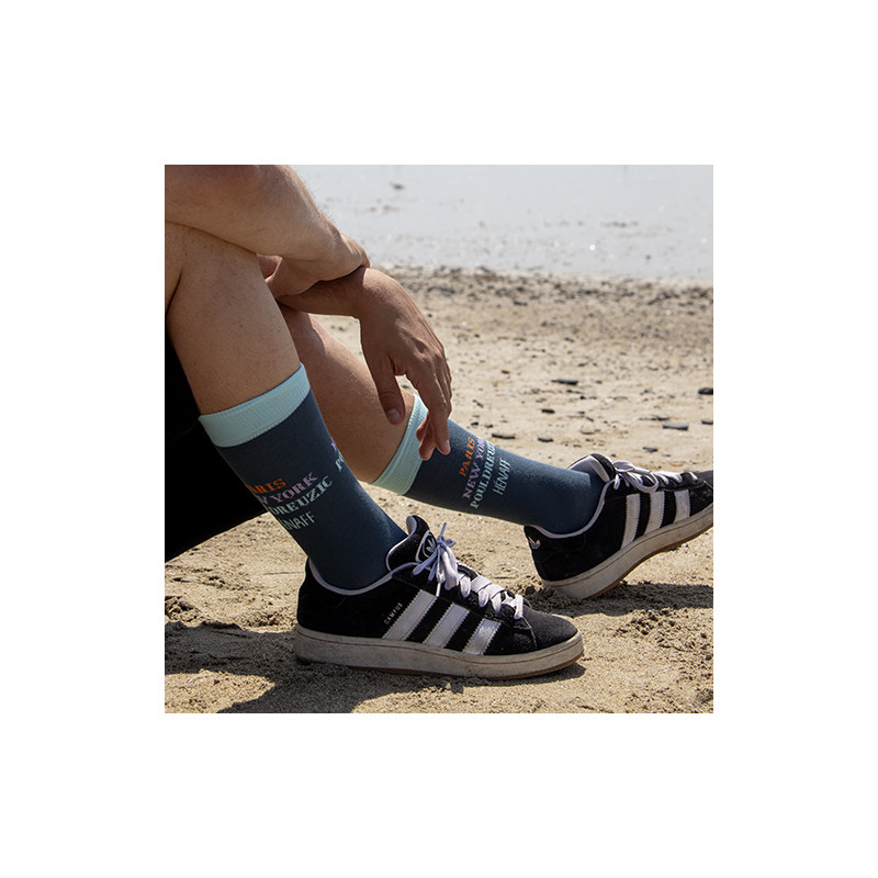 Chaussettes Hénaff Paris NY Pouldreuzic