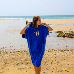 Poncho Bleu Hénaff
