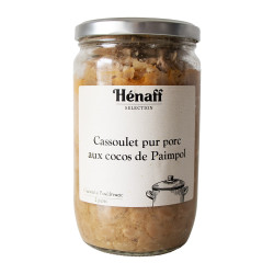 Cassoulet pur porc aux cocos de Paimpol - 650g